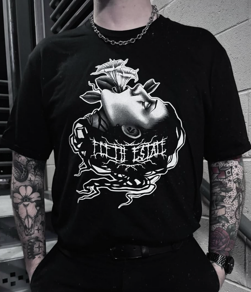 Screen printed shop t-shirts for Fifth Estate Tattoo - Active Impressions